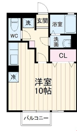 グランメール富士の物件間取画像